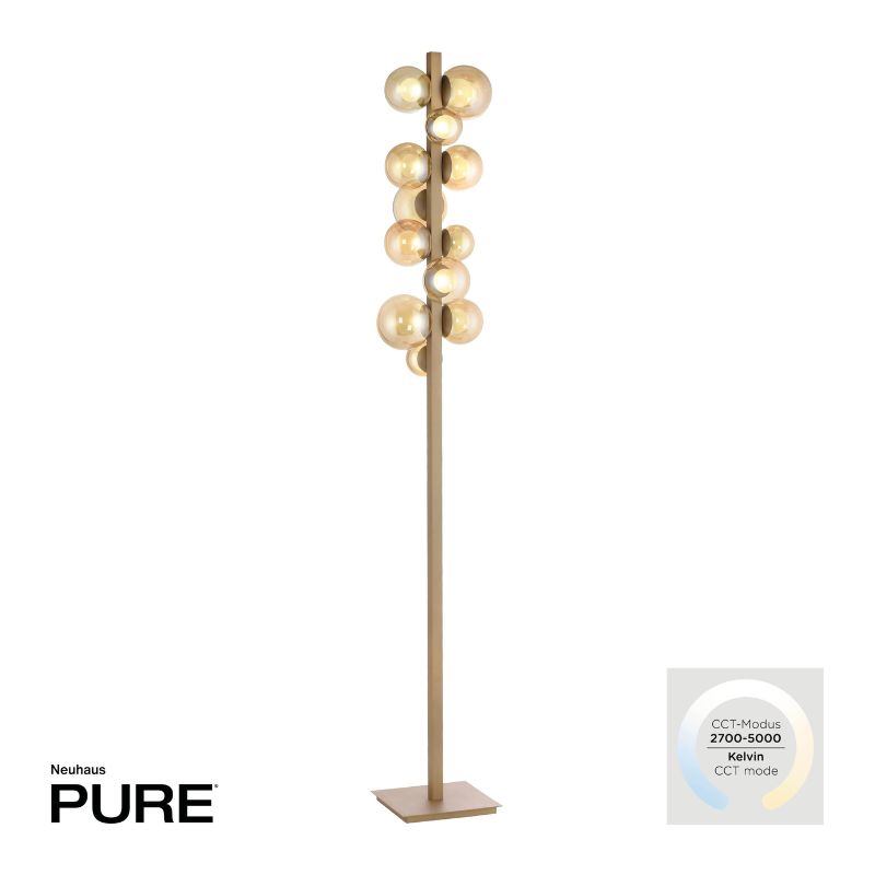 Vloerlamp Pure Popup Brons - Afbeelding 2