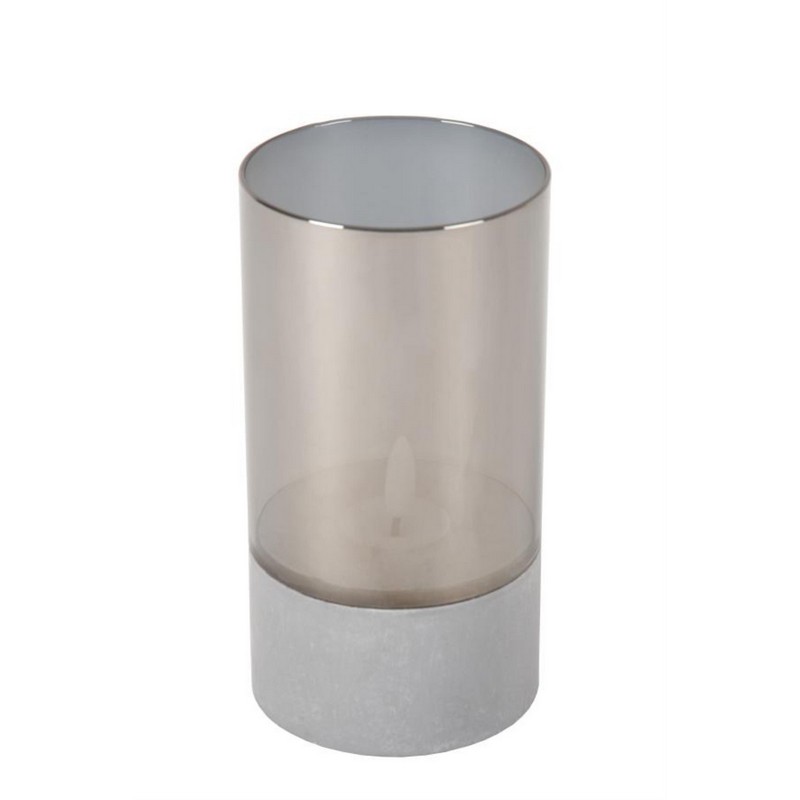Lucide VELAS Tafellamp Batterijen Ø 8 cm LED 3×0,2W 2700K Fumé Set van 3 - Afbeelding 7