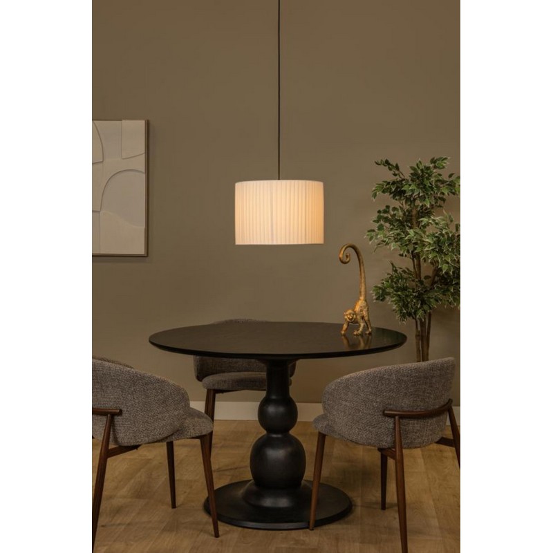 Lucide FOLD Hanglamp Ø 40 cm 1xE27 Wit - Afbeelding 7