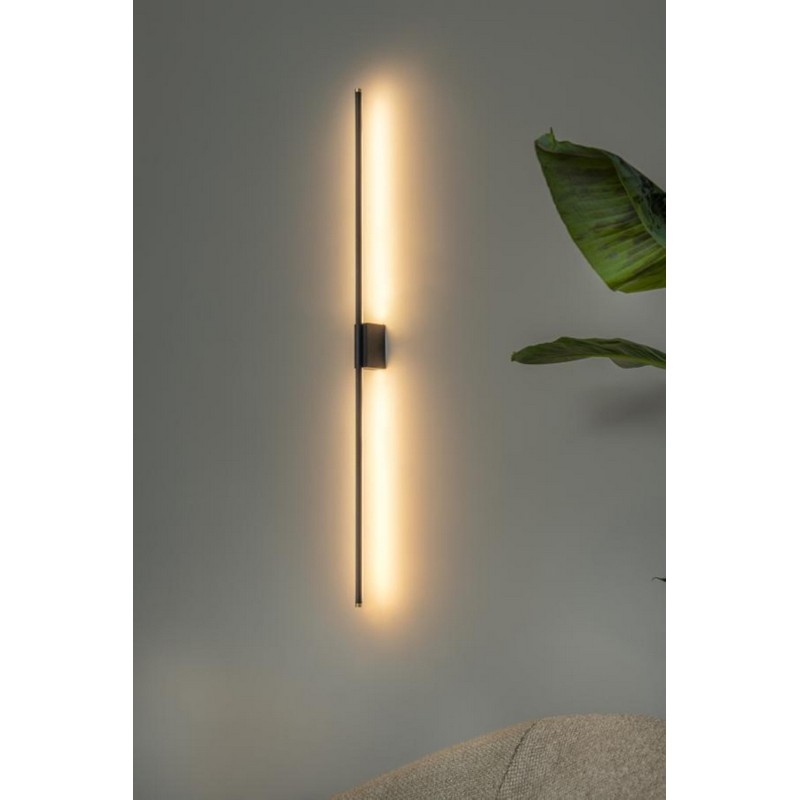 Lucide Premium MARNIK Wandlamp LED Dimb. CCT 1x18W 2700K/4000K Zwart - Afbeelding 2