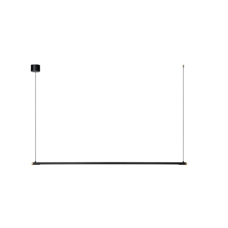 Lucide Premium MARNIK Hanglamp Ø 2,5 cm LED Dimb. CCT 1x22W 2700K/4000K Handbewegingssensor Zwart - Afbeelding 2