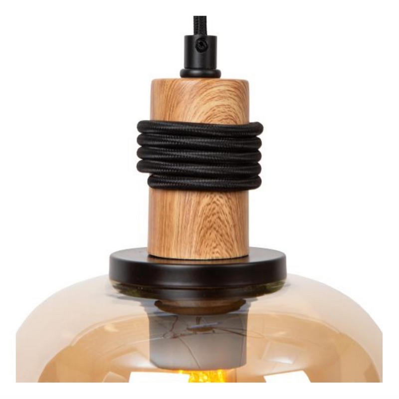 Lucide ILONA Hanglamp 3xE27 Amber - Afbeelding 5