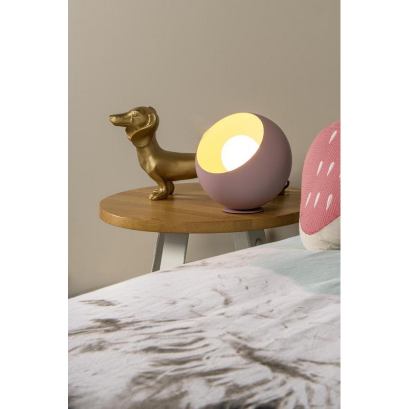 Lucide DOREDOS Tafellamp Ø 20 cm 1xE27 Roze - Afbeelding 5