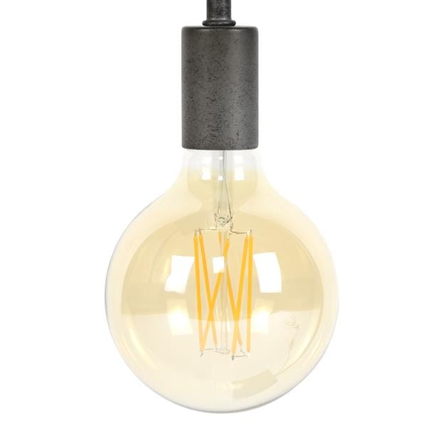 StoerLights Lichtbron LED filament bol Ø12,5 6W/E27 Amber - Afbeelding 4