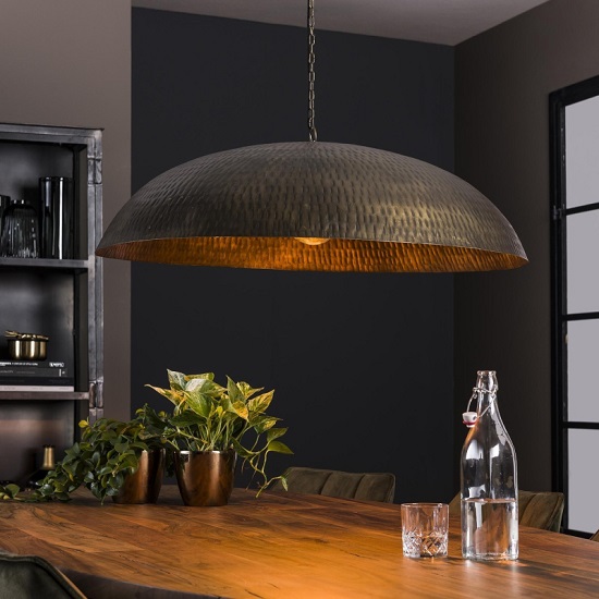 Hanglamp eettafel industrieel - Afbeelding 3