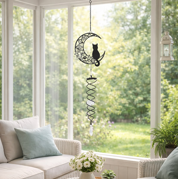 Windspinner Kat RVS - Afbeelding 3