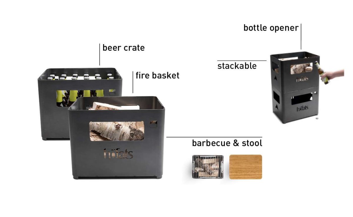 Höfats Beer Box Vuurkorf - Afbeelding 7