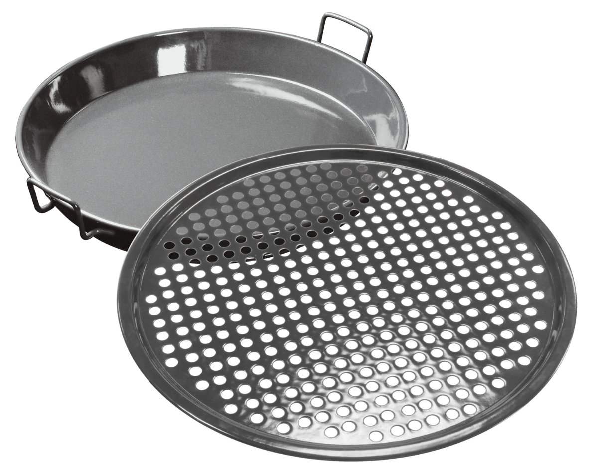 Outdoorchef BBQ Accessoire Pizza Plaat Middel Set 2 van Stuks - Afbeelding 2