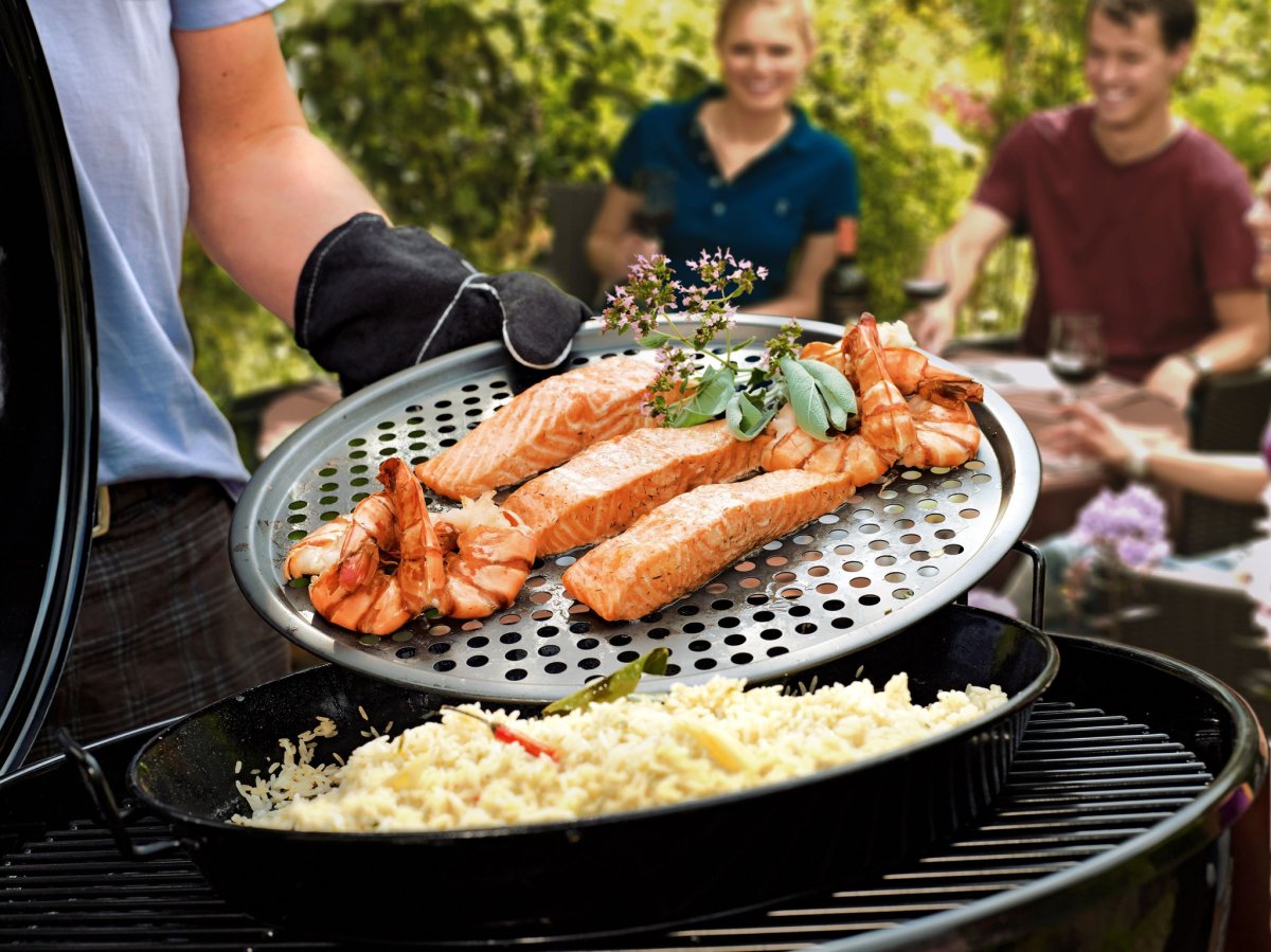 Outdoorchef BBQ Accessoire Pizza Plaat Middel Set 2 van Stuks - Afbeelding 3